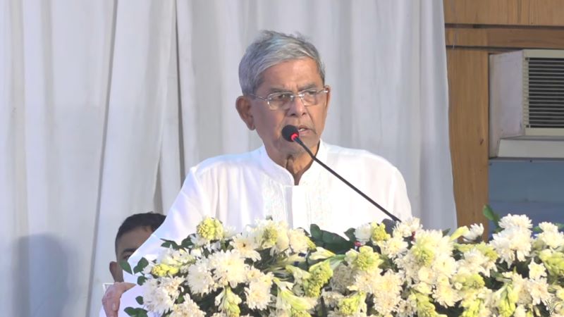 নির্বাচন নিয়ে প্রধান উপদেষ্টার বক্তব্য অস্পষ্ট: মির্জা ফখরুল